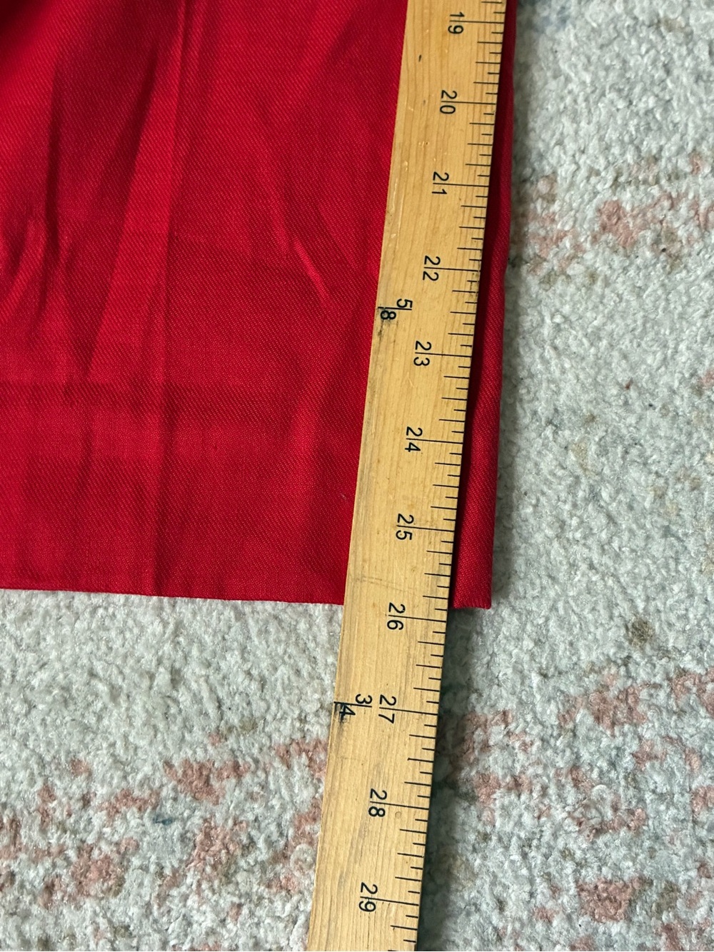 NWT Banana Republic Bold Red Wide-Leg Cropped Pants-Size 6 - Picture 6 of 8